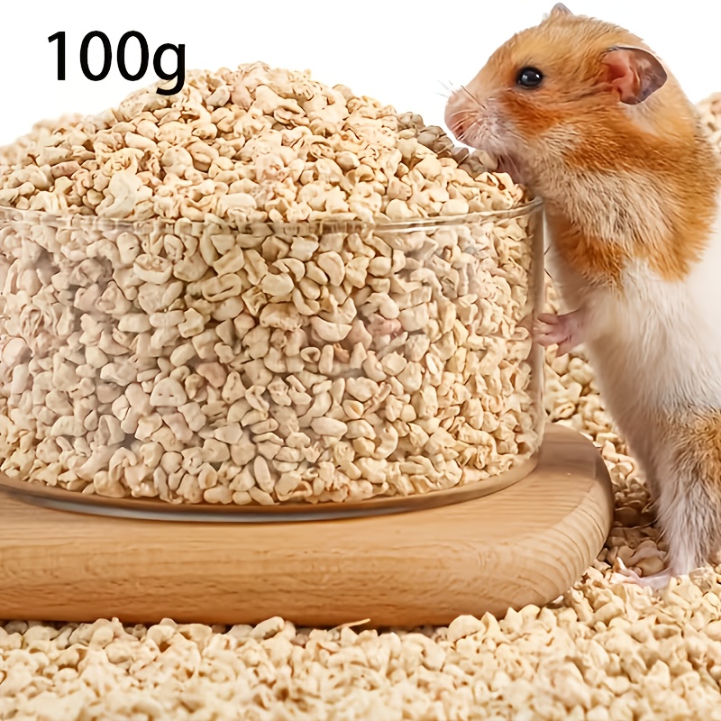 Natural Corn Cob Litter, Suitable for Small Animals And Birds - Super Absorbent And Deodorizing Litter, for Hamsters, Guinea Pigs, Rabbits, Reptiles, And Pet Bird Cages, Hamster Litter/Small Animal Cage Litter - Image 2