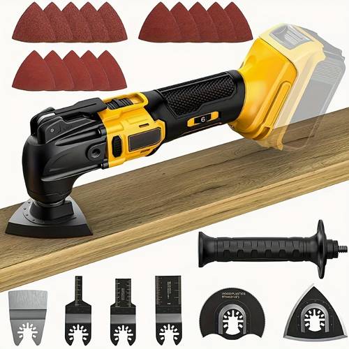 oscillating multi tool for dewalt 20 battery cordless oscillating tool 21000 opm brushless motor wood cutting blade and sanding pad with sheet metal battery not included