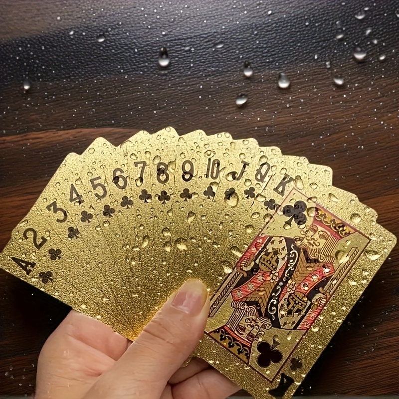 Image of 55pcs Playing Cards, Thickened Poker Cards - Ideal For Christmas, Halloween, Thanksgiving Gifts And . Stylish And Durable, Perfect For Gifting