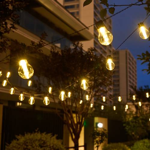 30 20 10pcs outdoor solar shatterproof hanging lights warm white decorative ambient lighting with 8 flashing patio dining room lights suitable for outdoor backyard garden porch and party decorations warm white light all weather
