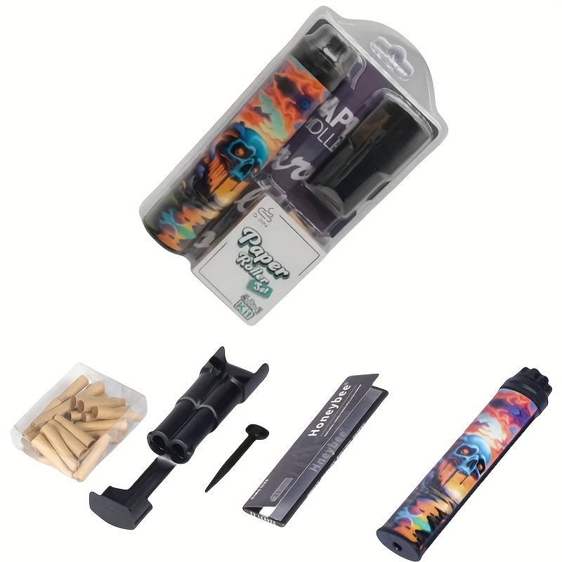 Pre-Rolled Cone Loading Tool Set - Static Screenless Funnel For 1-1/4 Size Cones