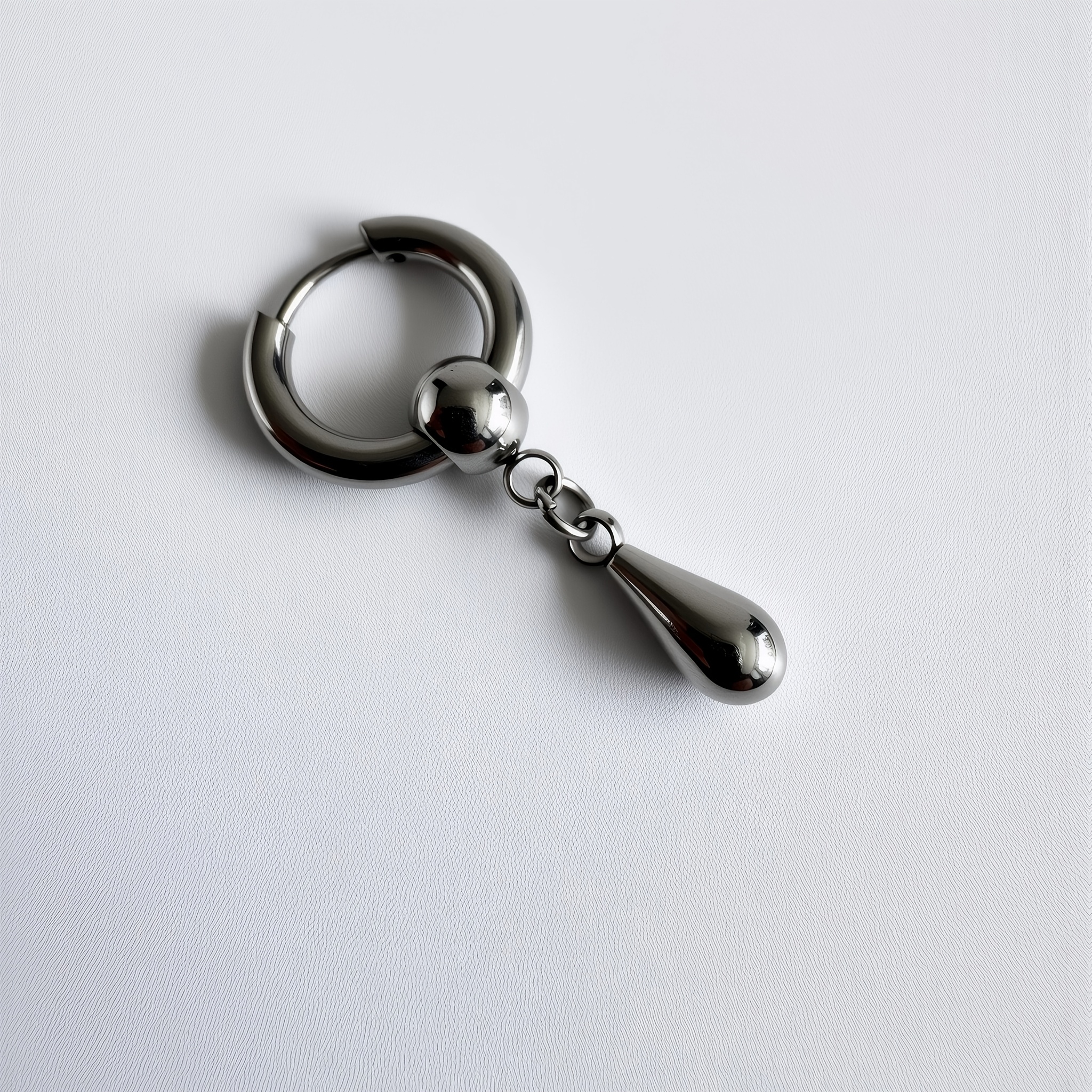 TEMU Aros con colgante de de acero inoxidable 316, y elegantes, regalo de joyería