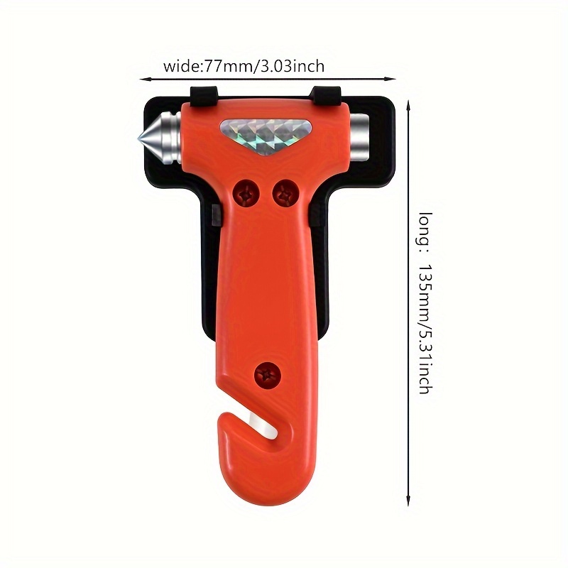 VT Tele FL Car Safety Hammer Emergency Escape Tool with Car Window Breaker