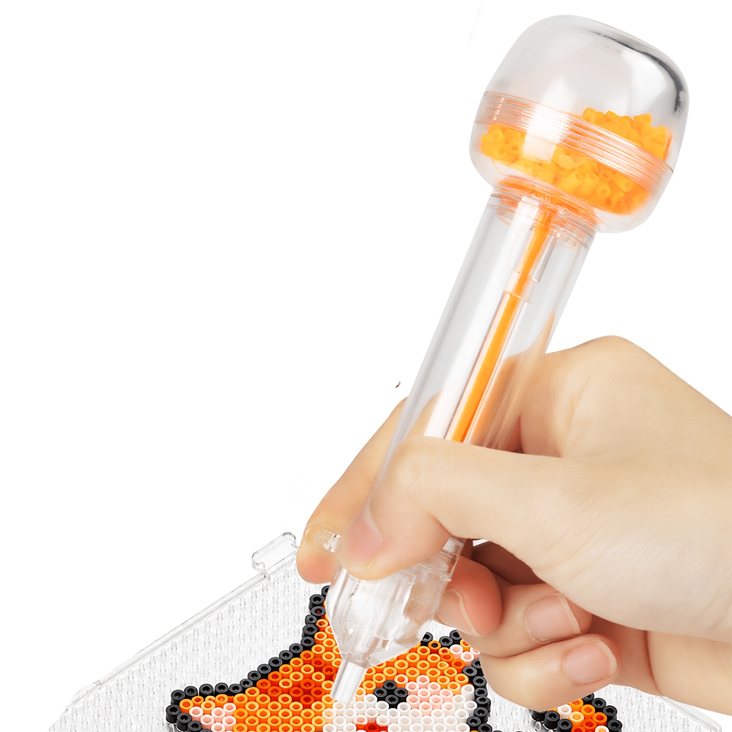 TEMU Stylo à perles fusibles de 2,6 mm, outil de distribution de perles fondantes, facile à utiliser et efficace, décorations artistiques de perles
