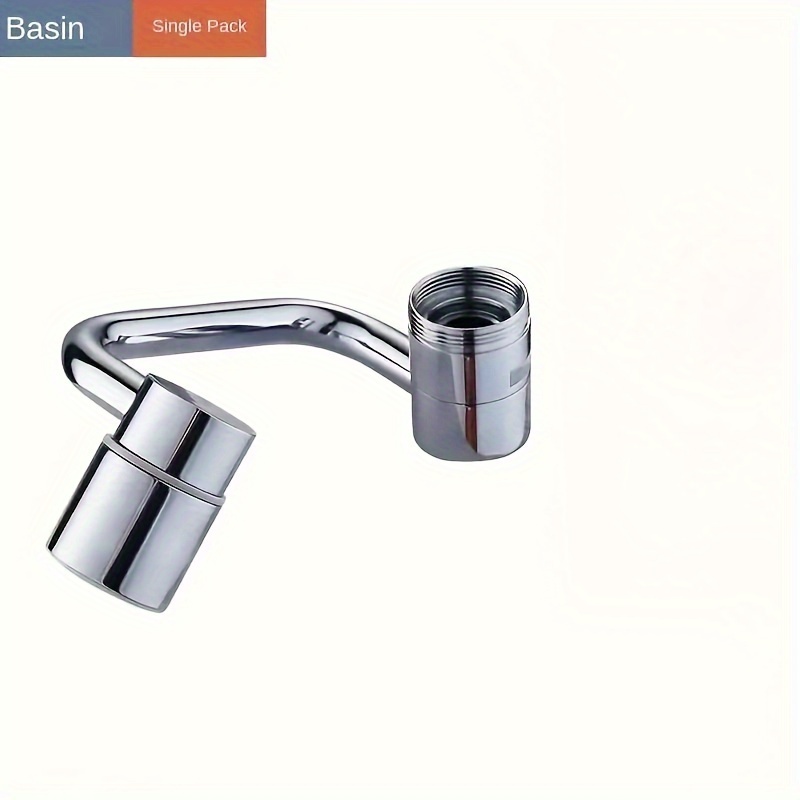 1pc Random Angle Rotatable Faucet Connector, Installable On Bathroom Faucets, Efficient And Reliable, 2 Kinds Of Water Flow Switching
