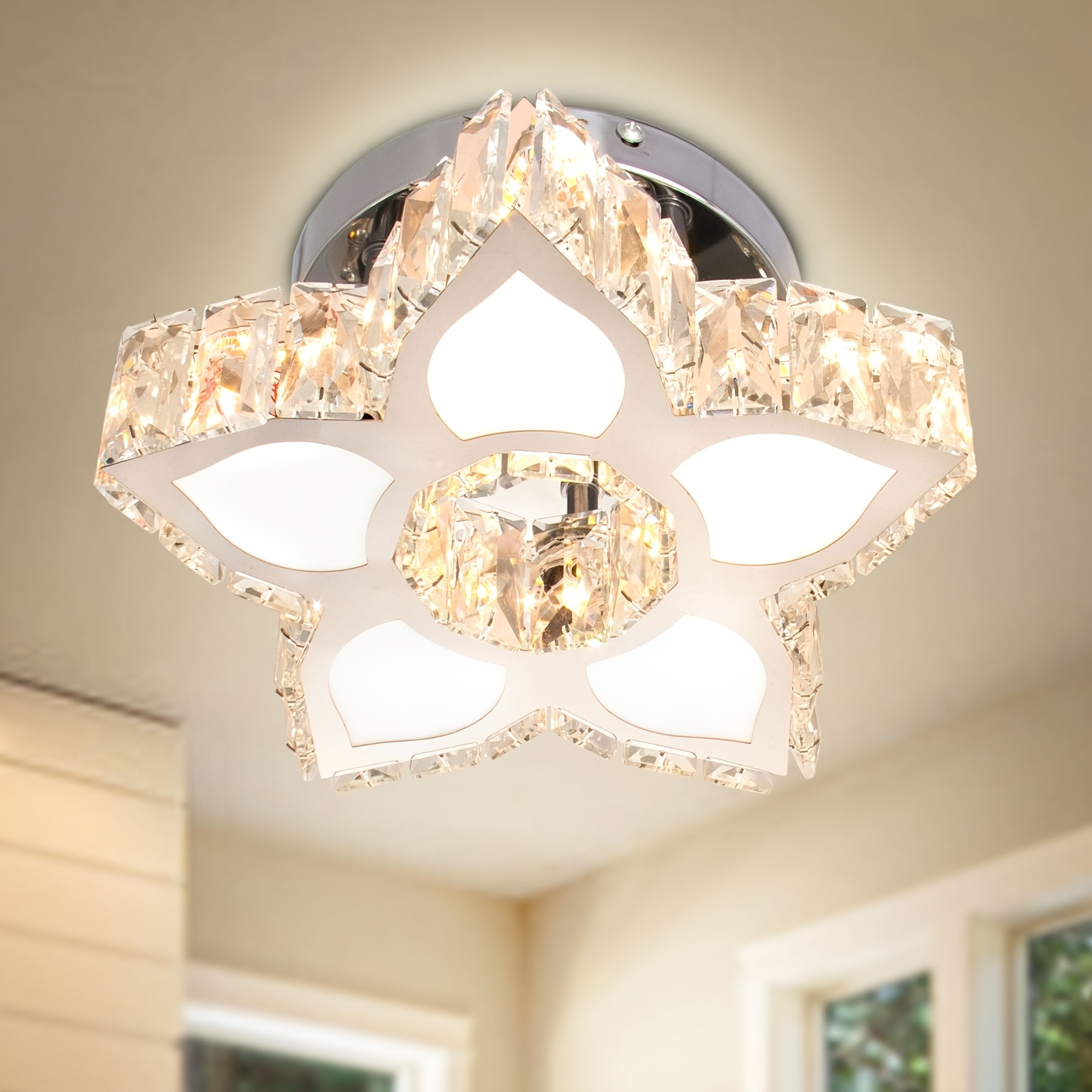 modern chandelier led crystal chandeliers ceiling light Temu
