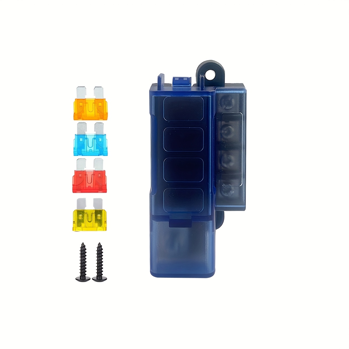 Compact 4/6/8 Circuit Blade Fuse Block 5046 St With Cover
