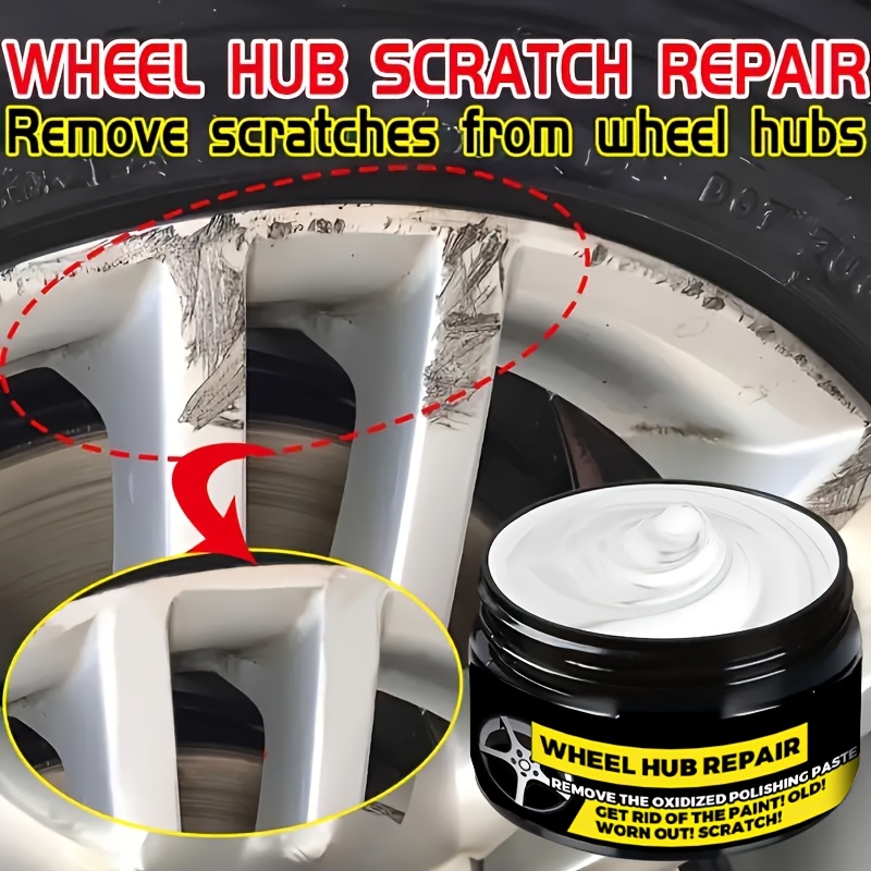 

Universal Aluminum Alloy Wheel Repair Cream, Car Tire Mark Refurbishing Paste, -up For Vehicle Wheels, Auto Dent Repair Kit