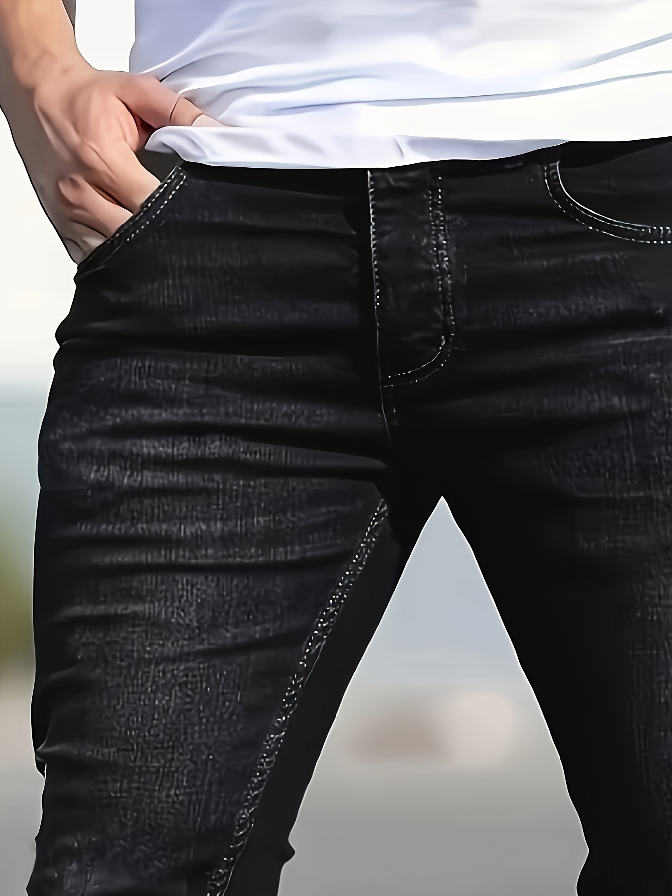 Men's Casual Slim-Fit Stretch Pants