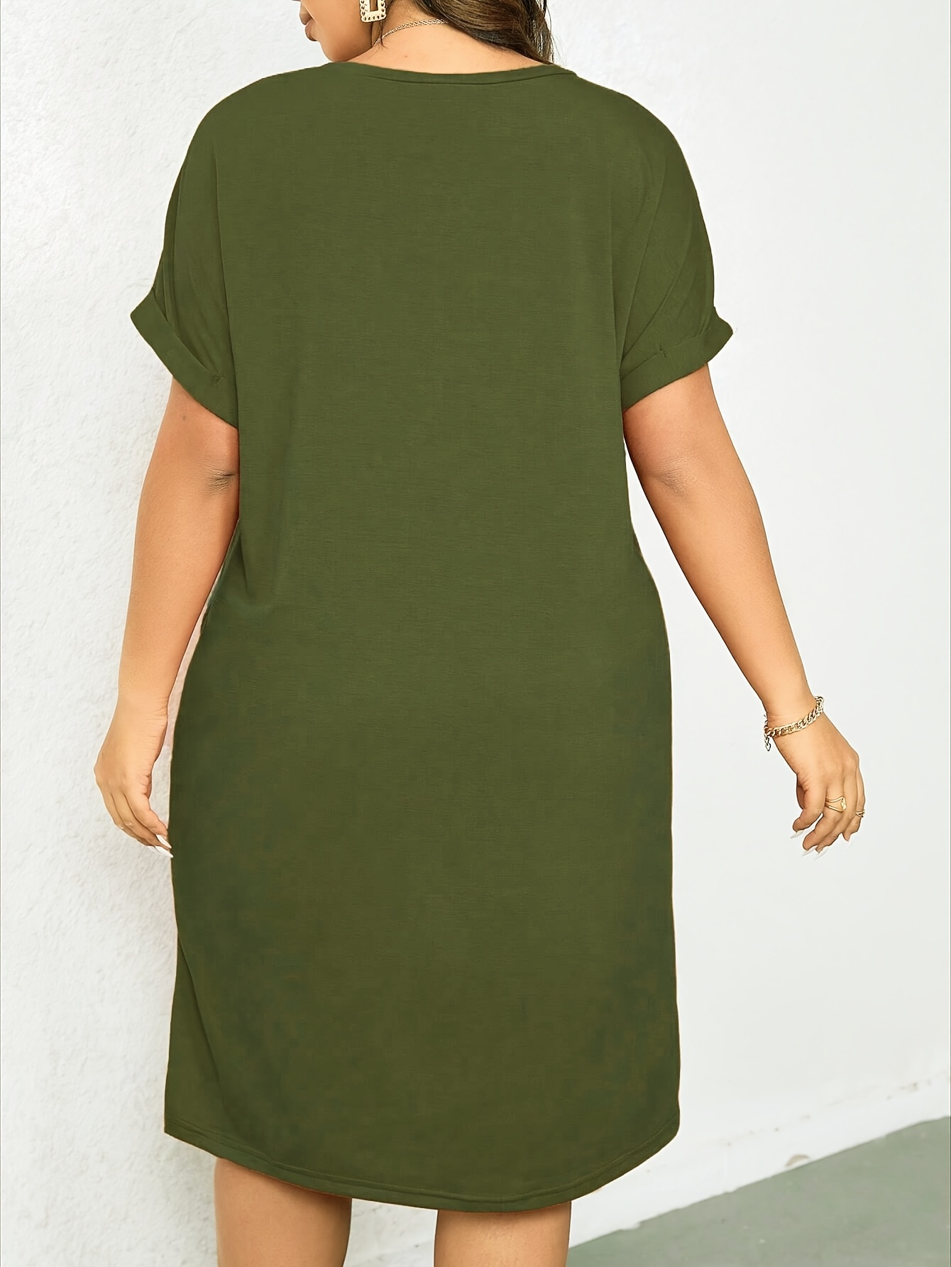 slim fit dress slacks Woven Airflow T Shirt Dress