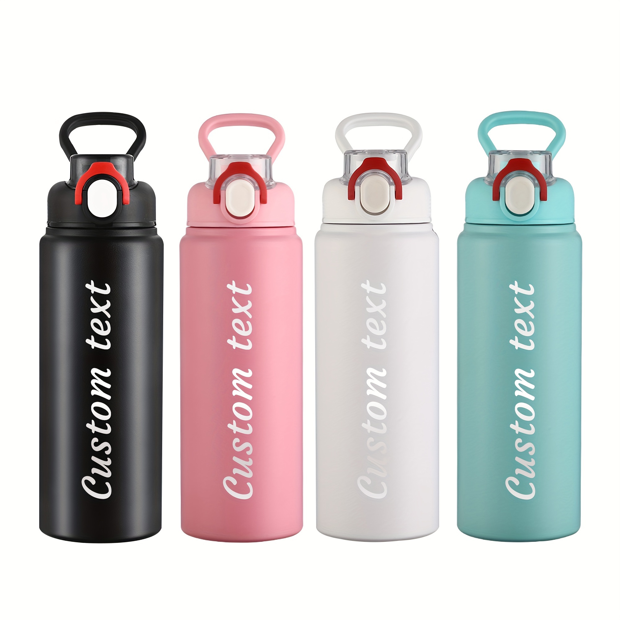 

Customizable Laser-engraved Insulated Water Bottle - 360° Sealing And Leakproof - Suitable For Sports And Outdoor Activities