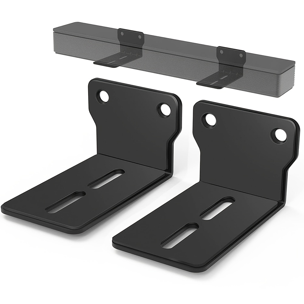 TEMU Lange, schmaler, wandmontierter Lautsprecherhalter fÃ¼r lange, schmale TV-Soundbars
