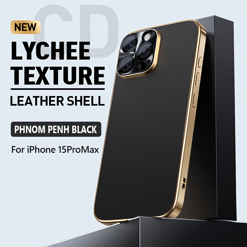 TEMU Phone Case: Premium Electroplated Phone Cover For 17/17 Pro/17 Pro Max/ Air/16 Pro Max/15/14/13/12, Full Lens Protection, Unisex Fashion, Phone