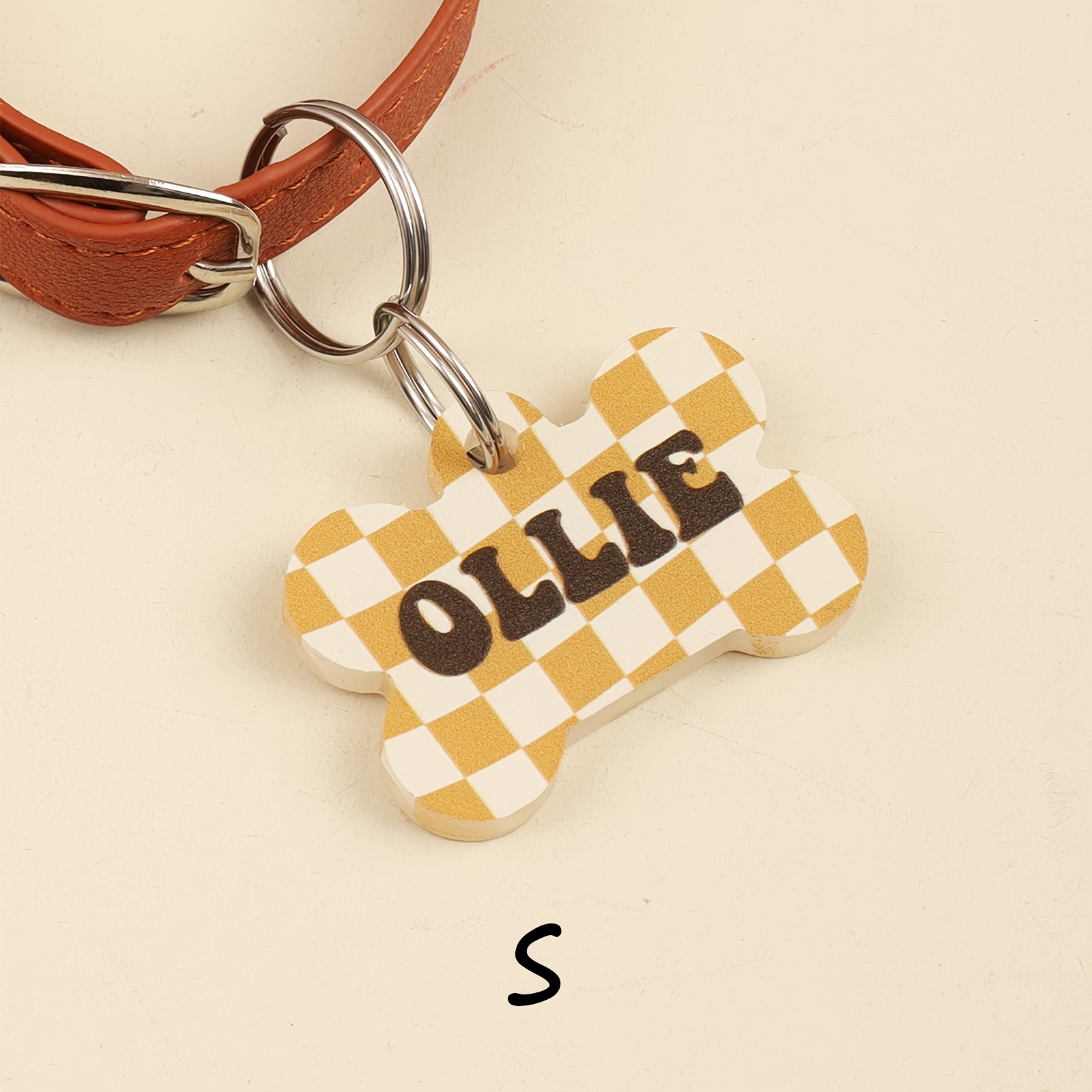 TEMU Plaques d'identification personnalisées pour animaux de compagnie, comprenant des plaques anti-perte pour chiens, des pendentifs de collier