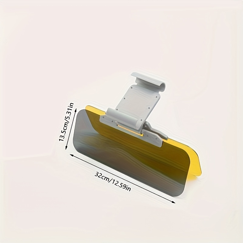 TEMU Adjustable 2-in-1 Car Sun Visor - Fits Driving, Extendable Length, Adjustment, Protects Against Headlights & Sunlight, 5.31x12.