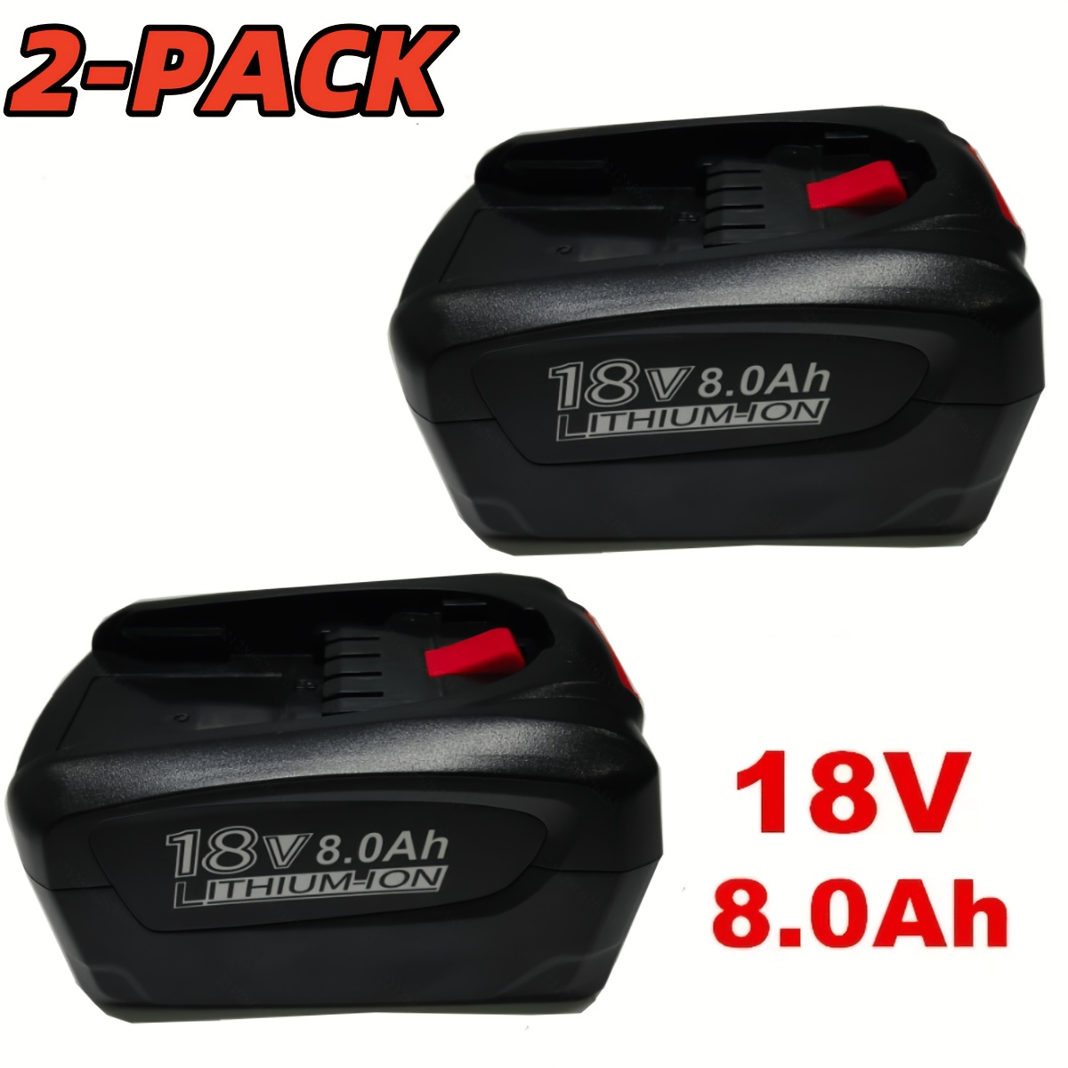 1/2/4pack Replacement Battery For Battery 18v Pba Psb Psr, Compatible With Green Home And Garden Battery, For 18v, For Gardena 18v 8.0 Ah, For P4a Cordless Tools
