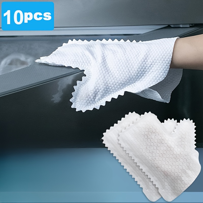 Image of 10/30pcs Microfiber Dust Cleaning Gloves - Versatile Wet And Dry Dual-use, Effortless Rag Gloves For Easy Dust Removal, Ideal For Kitchen, Living Room, Bedroom, Car, Furniture, And Window Cleaning