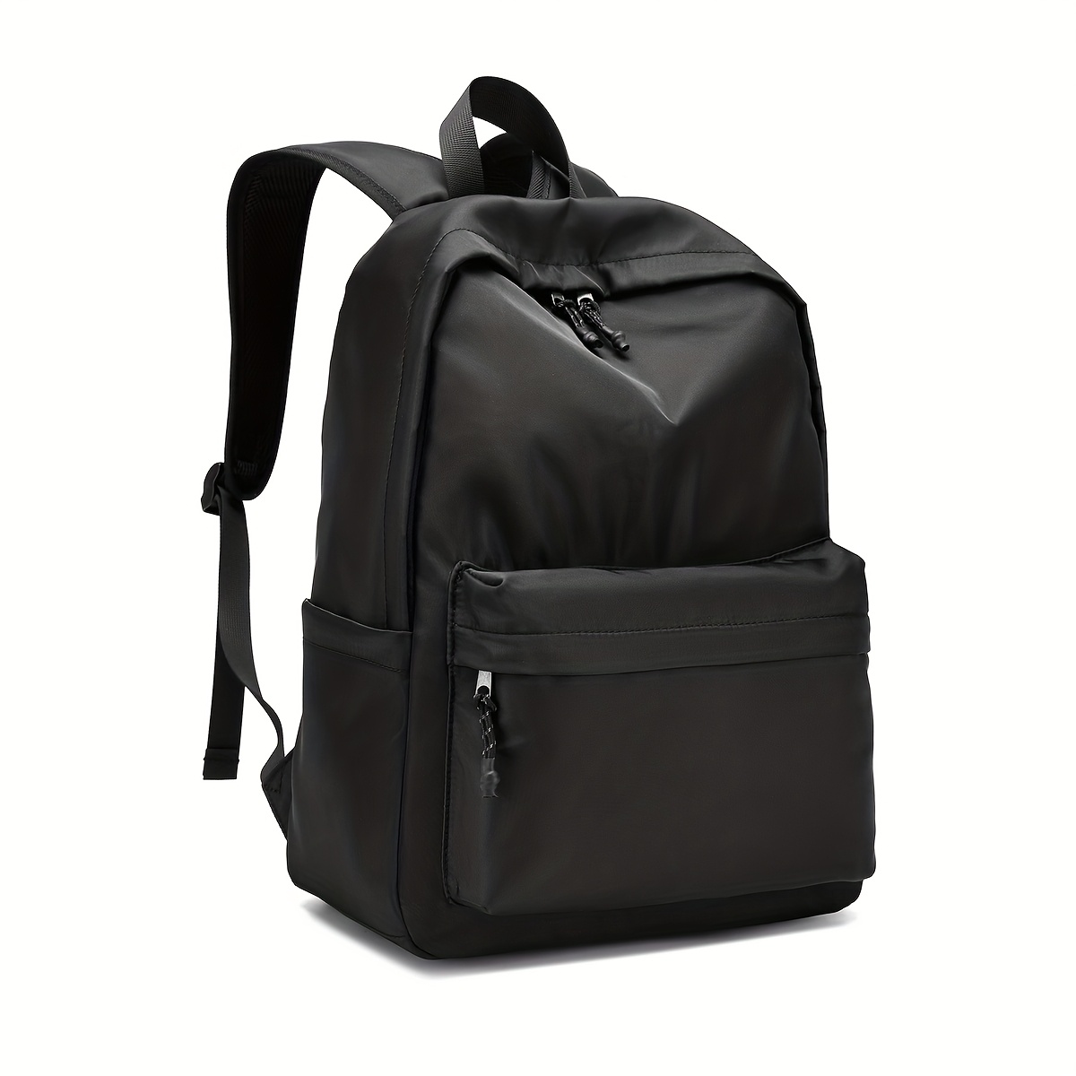 TEMU Men's Casual Travel Laptop Backpack, Lightweight With Zippers, Easy And Stylish, Nylon Fabric, Factory Direct
