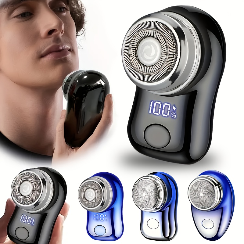   mini electric shaver mens capsule shaver rechargeable pocket type razor portable outdoor car shaver easy to carry   homes cars travel and gifts