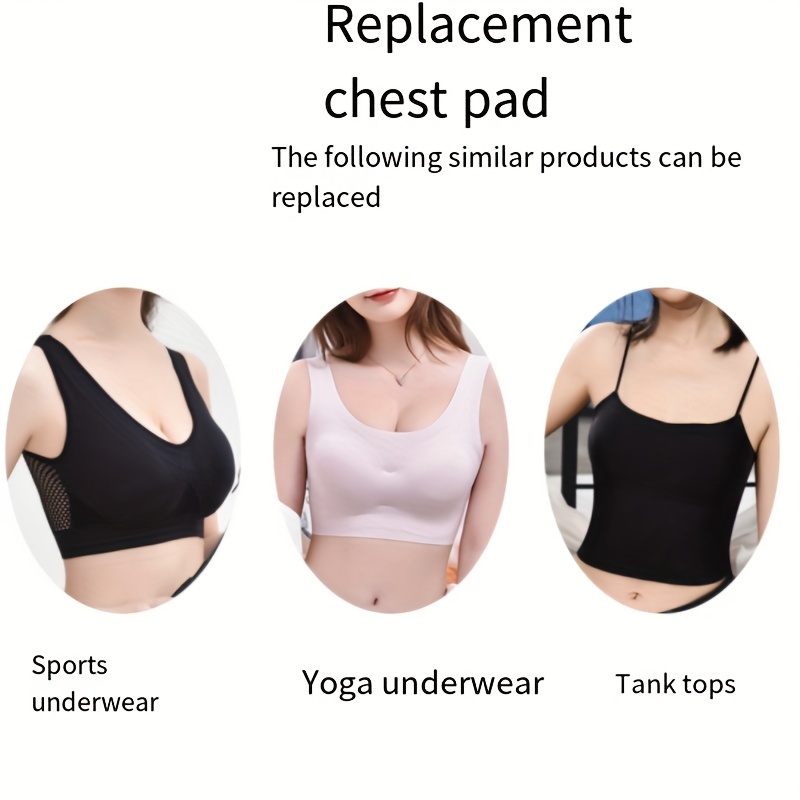 Bra pad inserts for sports bra deals