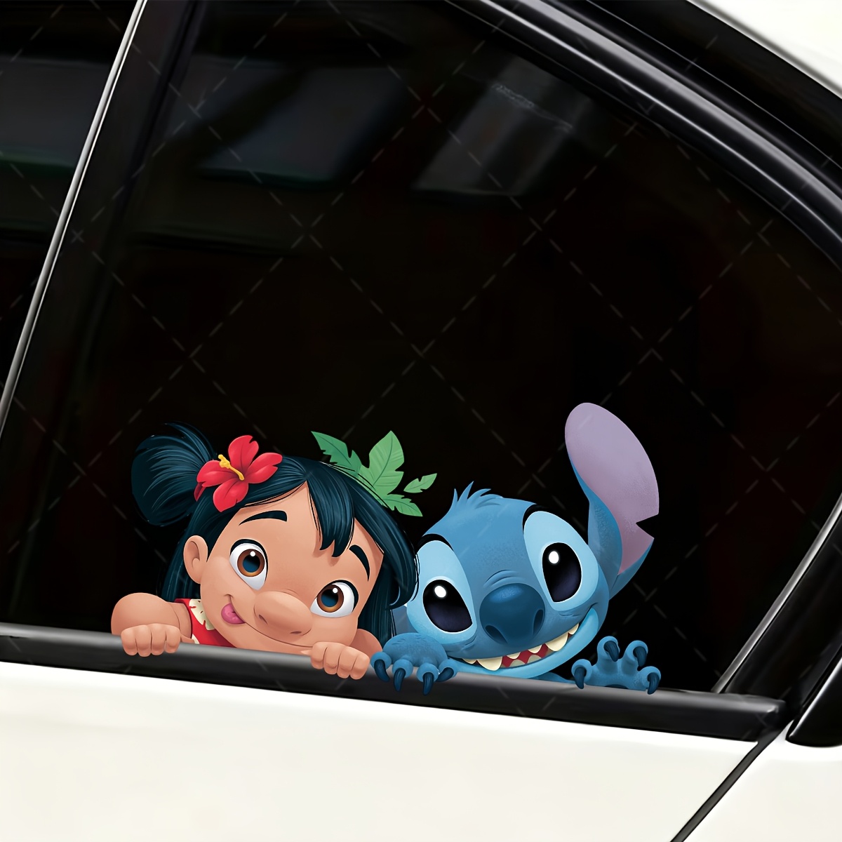     and   peeking car window sticker funny cute side window decal waterproof pvc vinyl rear window decal auto glass decoration for cars trucks suvs