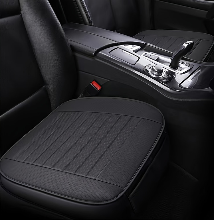 breathable   leather auto seat cushion protector anti slip car seat cover details 4