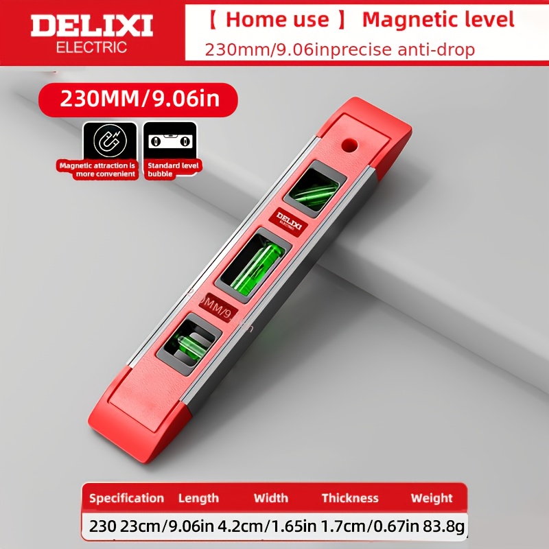 E-shop ELECTRIC 230/300 mm Hochpräzisions-Wasserwaage, Magnetische Libelle, ortsunabhängige Nivellierlehreinheit für Ausrichten / Messung & Markieren