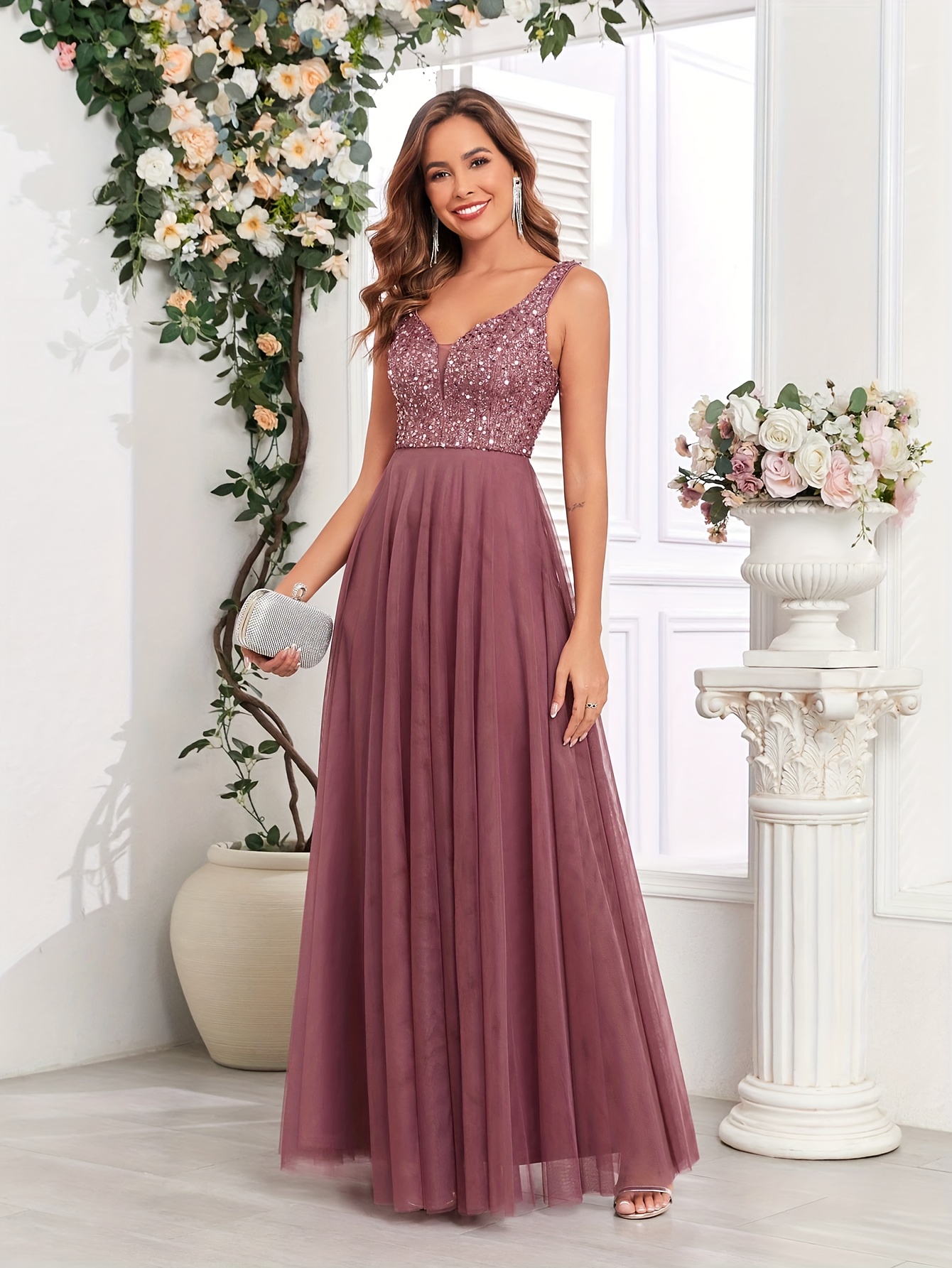 sheer fairy dress From Heaven Drop Waist Maxi Dress main image 0