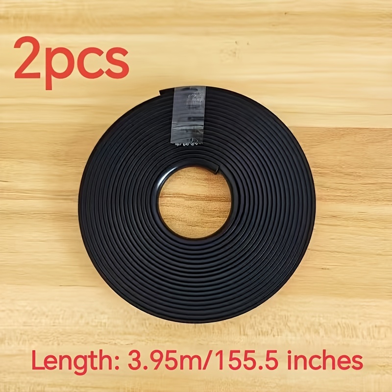 TEMU 2pcs 3.95m Car Wheel Decorative Strips, Wheel Scratch Protection Strips, Tire Decorative Additions