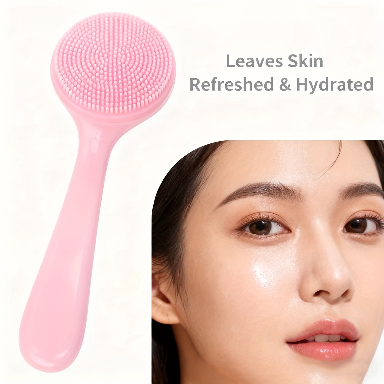 Deep Cleansing Facial Massage Brush for Exfoliation