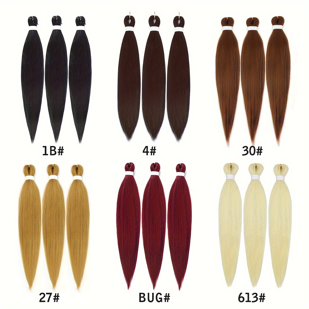 350 Flechthaar Vorgedehnt – Hypoallergenes Haar Für Braids & Styling