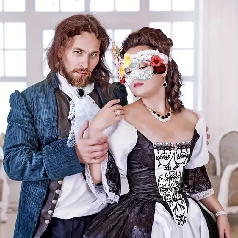 masquerade ball dresses masks Black pearls and rhinestone masquerade mask