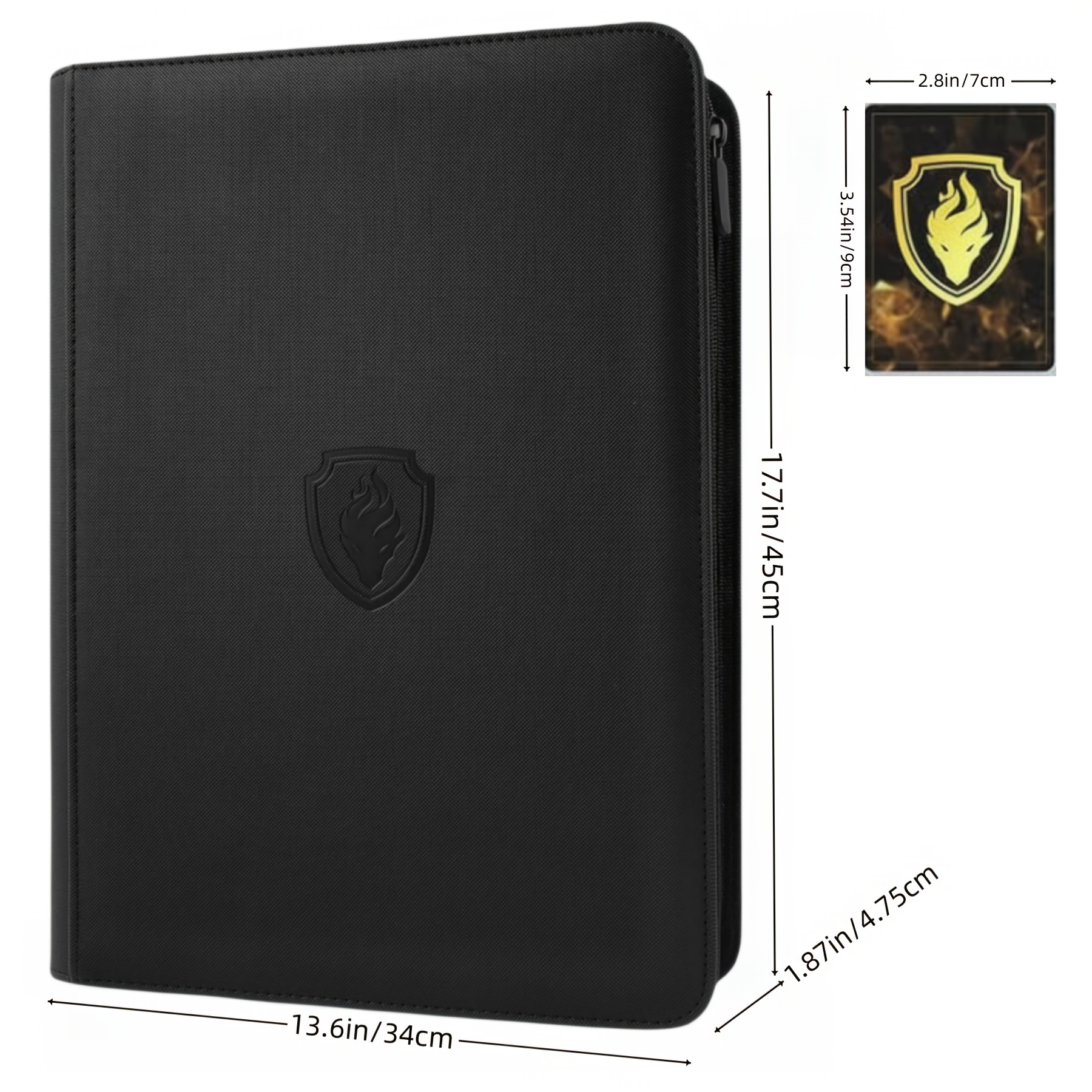 premium 1024 pocket card binder 16 pocket card binder - Temu