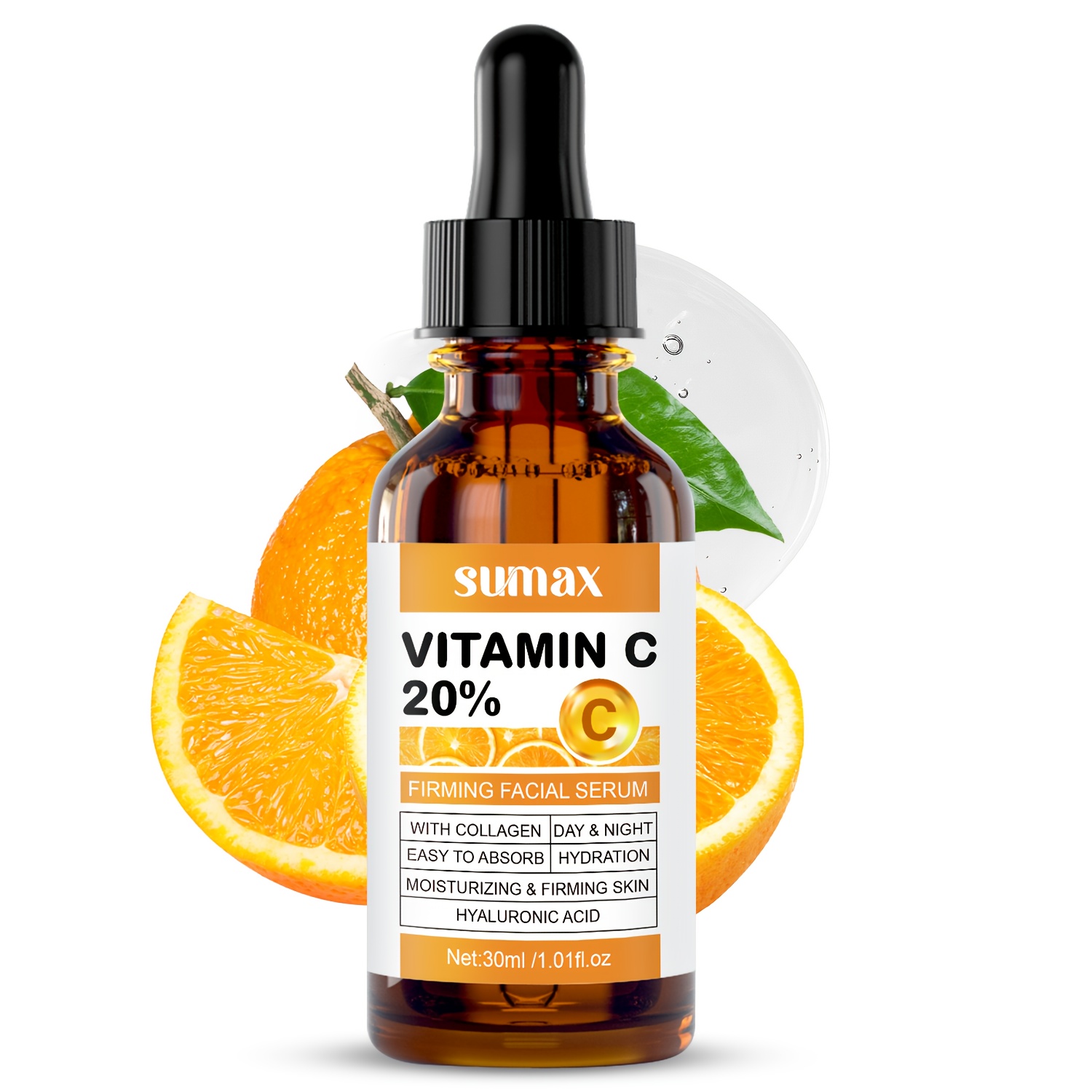 Face Vitamin C Serum with Collagen and Vitamin E