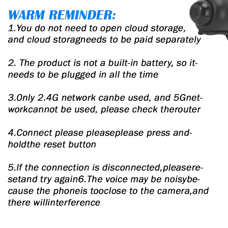 Smart Camera Wifi, 1pc Wireless Surveillance Camera, USB Power Supply, Remote monitoring, for Home, Office And Car Security, Visualize Through Mobile Application, Home Surveillance Camera