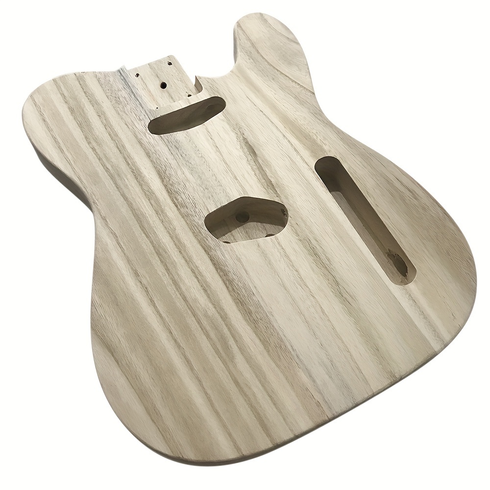 Polished Electric Guitar Barrel Diy Electric Maple Temu