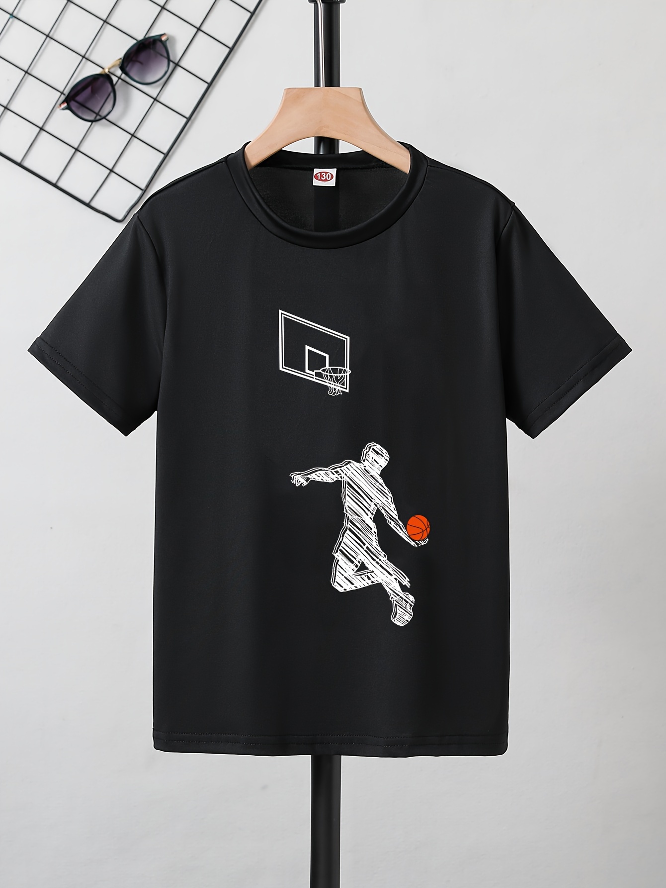 Camiseta Creativa Estampado Equipo Baloncesto Niños - Temu Chile