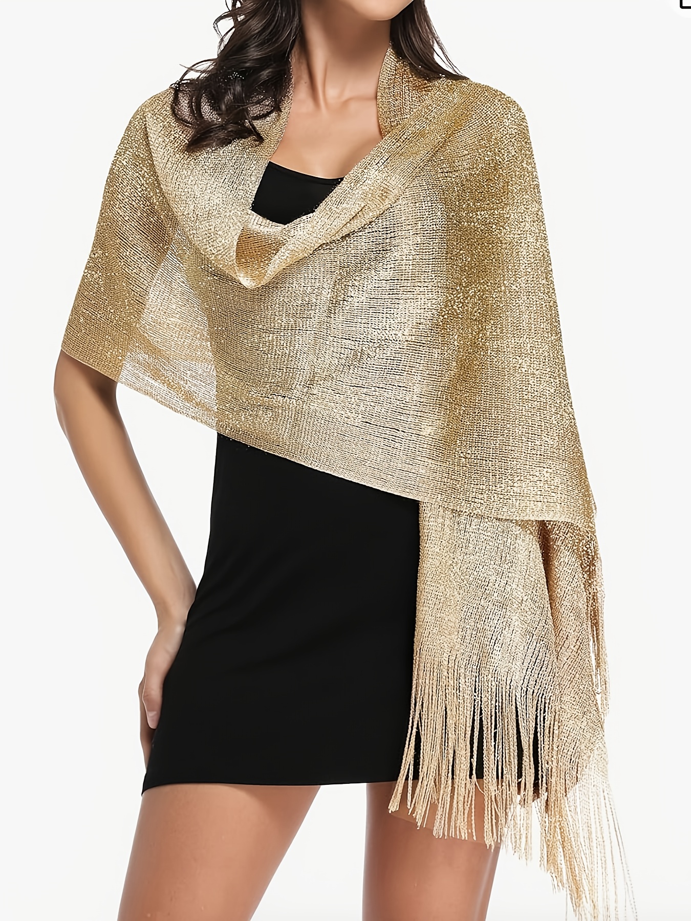 plus size evening shawl