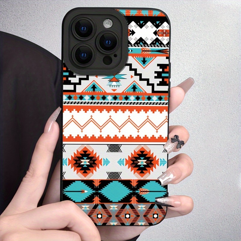 

Fabric Pattern Printed Phone Case For Iphone Redmi Series For Apple 11 12 13 14 15 Plus Pro Max Soft Thickened Drop-proof Phone Case