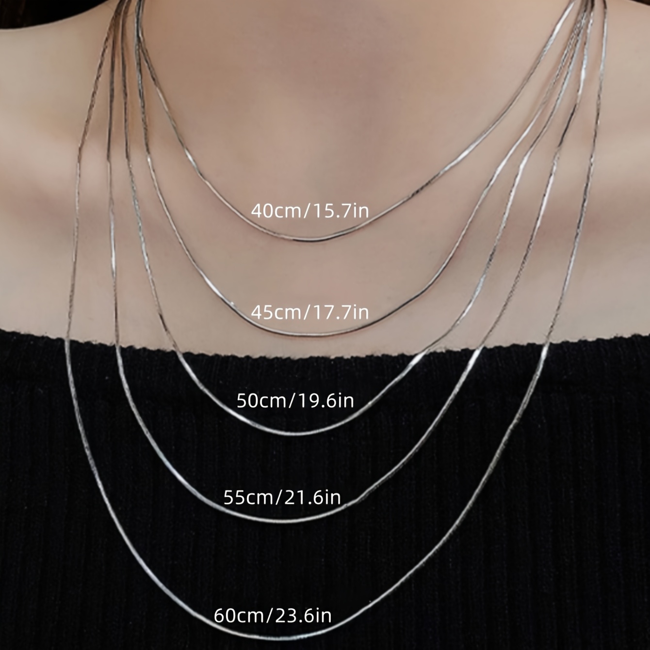Stylish S925 Silver Necklace for Parties and Festivals
