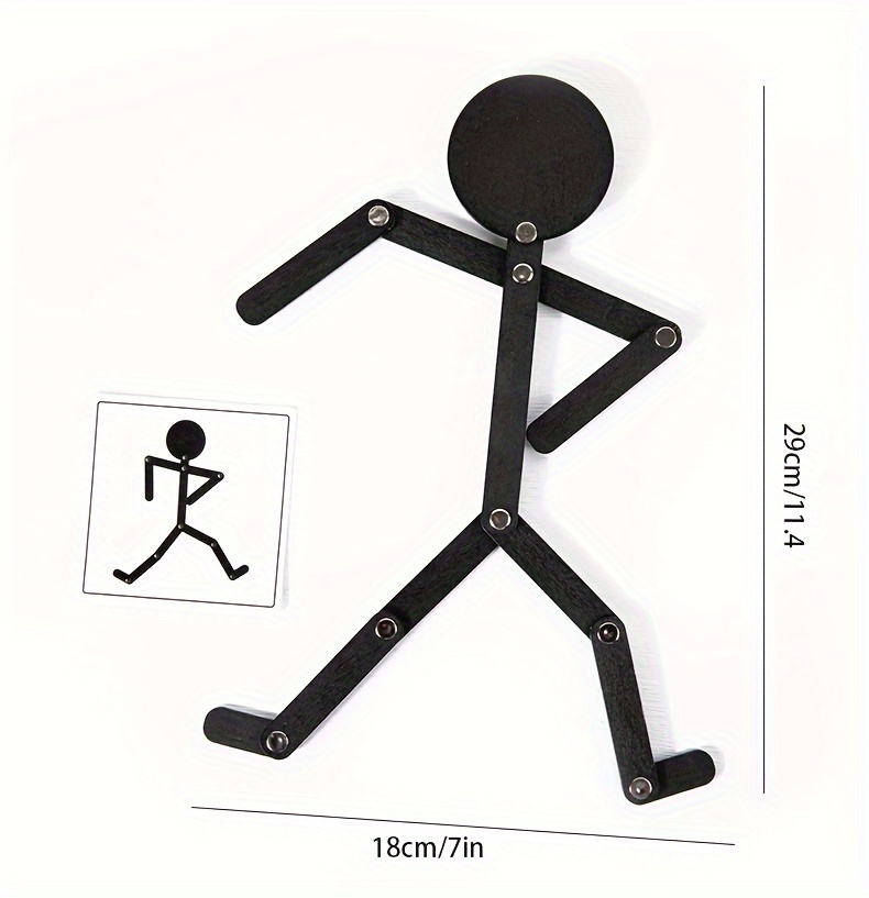 Wooden Puzzle Versatile Activity Little Wooden Figures, a Tabletop Game That Enhances Manual Skills And Promotes Parent-Child Interaction, Perfect As Gifts for Christmas, Birthdays, And Parties for Boys And Girls