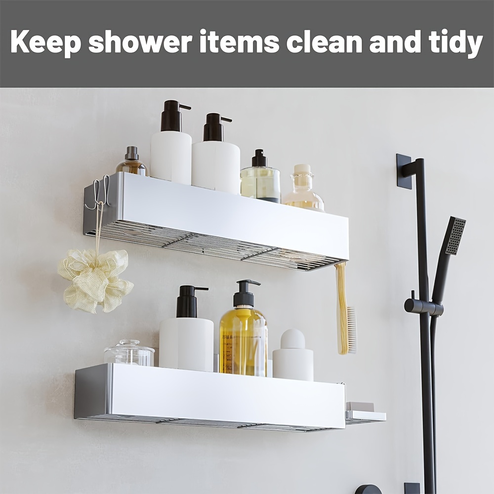 Silver Troy Shower Caddy