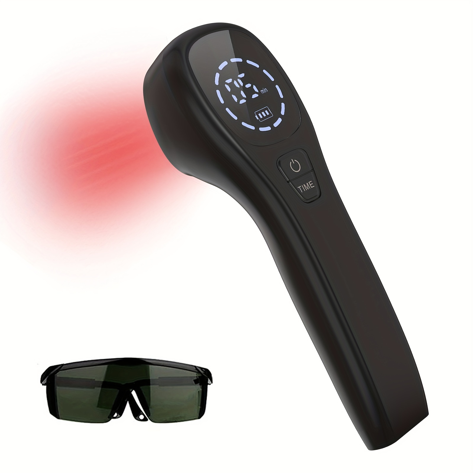 Handheld Device 12pcs 650Nm And 2pcs 808Nm Lamps for Men And Women Neck Shoulder Back Arm, Leg Joints, Also for Pets