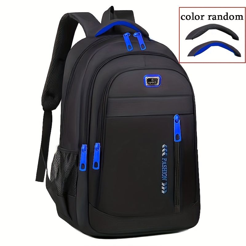 TEMU New Large-capacity Backpacks For High School, Business, Travel And Casual Laptop Use, Color Shipped At Random
