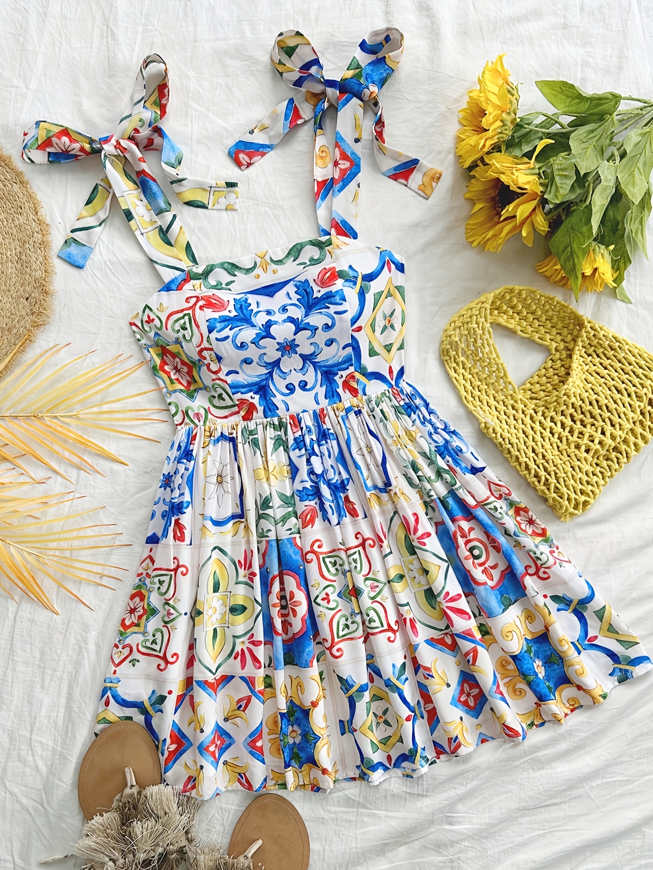 D&g Dress Dolce And Gabbana Majolica Dress Replica Dolce