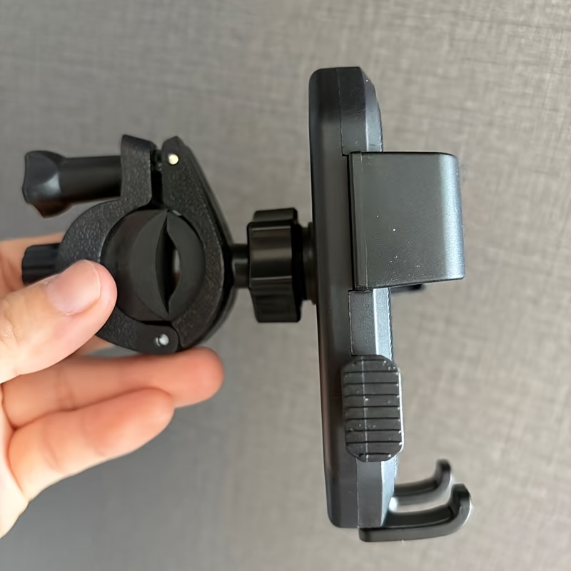 TEMU Phone Holder For Riding Bike Bracket Bicycle Phone Mount Motorcycle Shockproof Anti Rearview Mirror Phone Holder