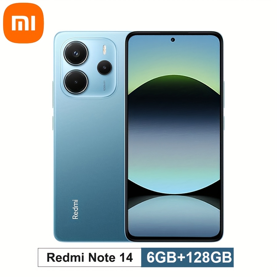 Xiaomi Redmi Note 14 6GB 128GB 4G Smartphone Desbloqueado Cámara AI MediaTek Helio G99-Ultra 33W 120Hz AMOLED 108MP 5500mAh, con IA, , Verde, Azul - Imagen 5