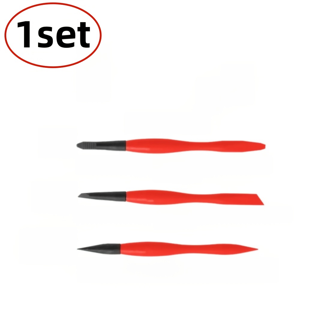 

1 Set Red Glue Brush Sealing - Multifunctional, To , Application For Woodworking And Crafts