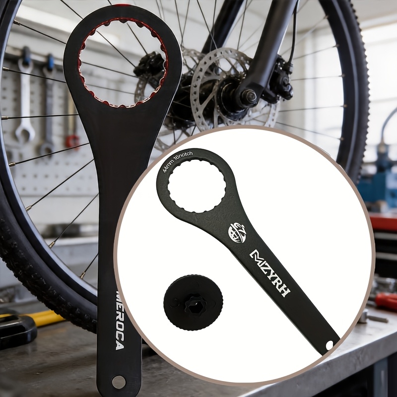 TEMU Bracket Wrench, Aluminum Alloy Mountain Bike Hollow Crankset Bottom Bracket Wrench Installation And Removal Tool