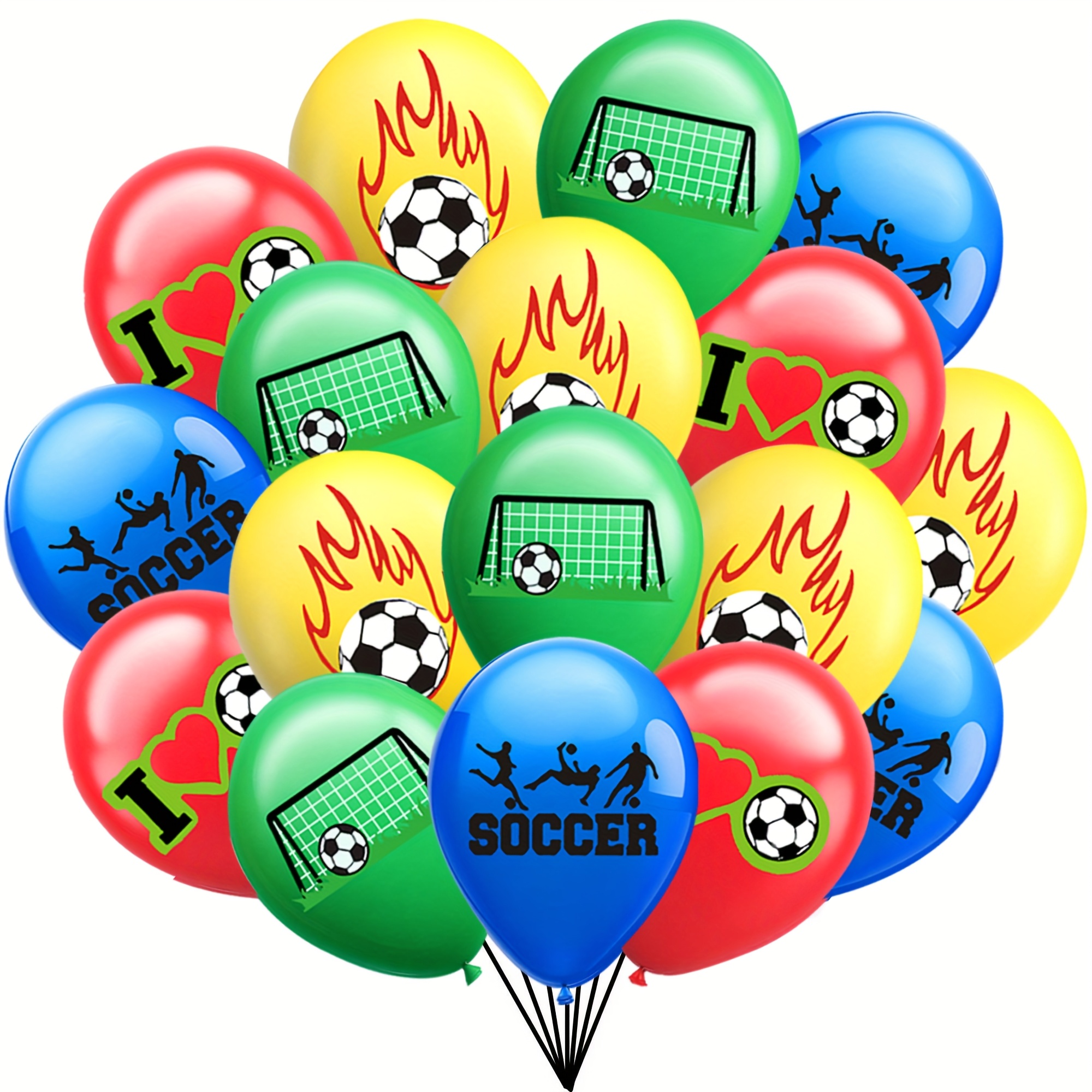 3 Tierkopf-Folienballons – Kuh, Schwein, Pferd, Je 61 Cm, Für Kindergeburtstag, Mit Helium Füllbar